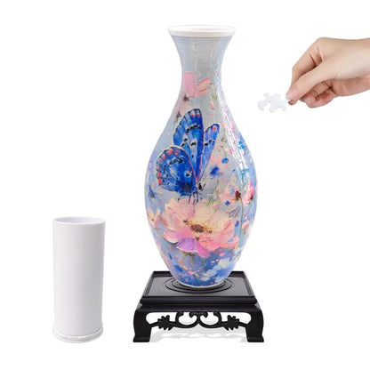 SLOOPYHLA 3D Puzzle Flower Vase – 160-Piece DIY Fun for Home & Office Decor Crafts Crafts
