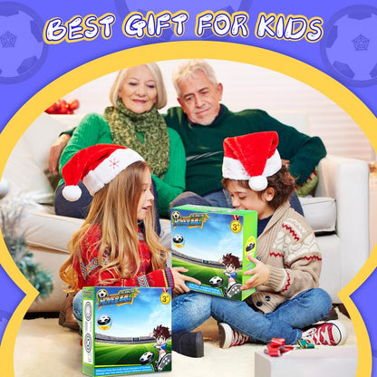 2 Pack Hover Soccer Ball for Kids Indoor Toys for Boys Age 6, 7, 8, 9, 10, 11, 12 Year Old, Boy Birthday Gifts, Rechargeable Air Floating Soccer Toy with LED Lights Foam Bumper