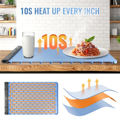 Electric Food Warming Tray with 3 Modes