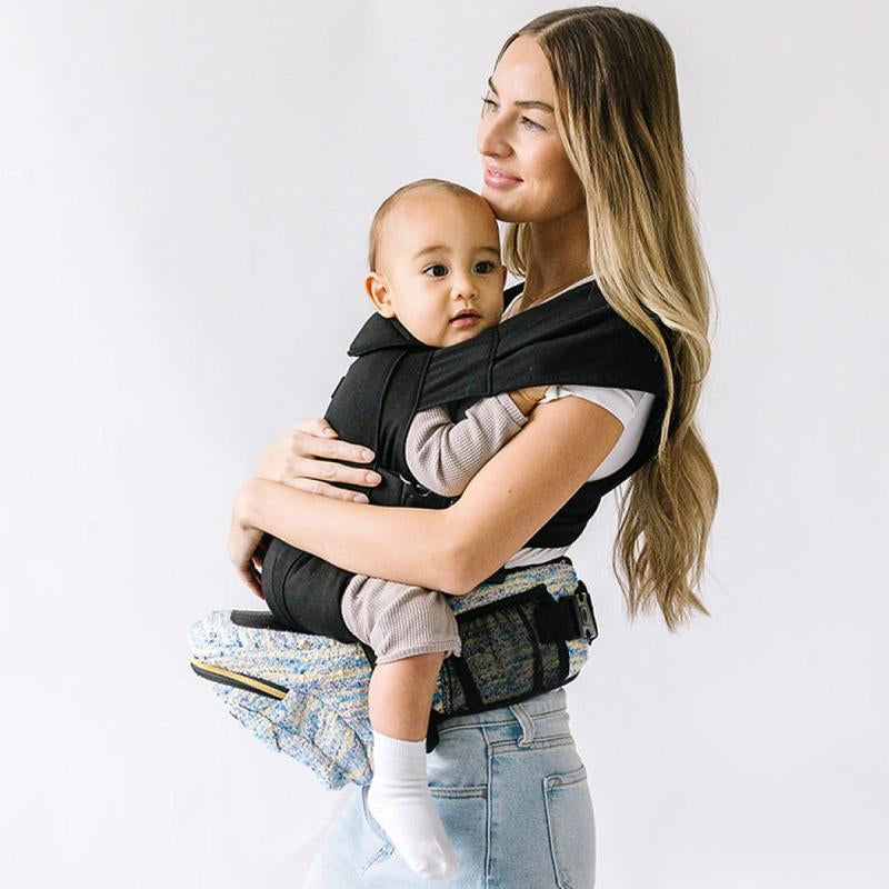 Experience Hands-Free Comfort with the Tushbaby Hip Seat Carrier for Babies and Toddlers up to 36 Months or 45 Pounds