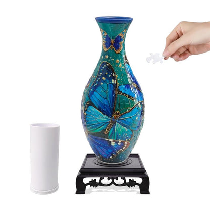 SLOOPYHLA 3D Puzzle Flower Vase – 160-Piece DIY Fun for Home & Office Decor Crafts Crafts