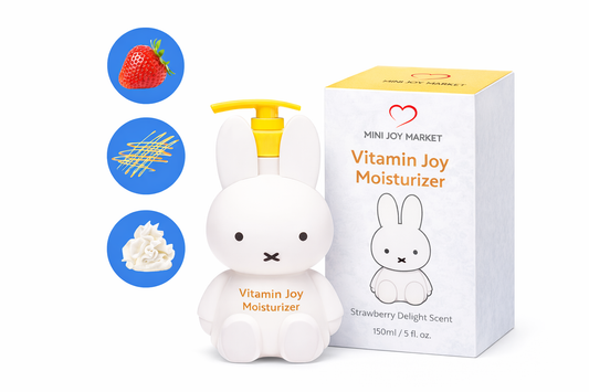 The Crème Shop X Miffy Sweet Wonder Collection Hydrating Body Lotion & Shower Gel Bundle with Hyaluronic Acid Vitamin C Gentle Nourishing Strawberry Fragrance Cream Moisturizing Set Daily Moisturize Moisturizer Moisture