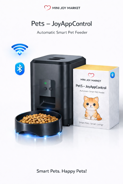 HEYBO Smart Pet Feeder | Automatic, 2L Capacity for Cats & Dogs