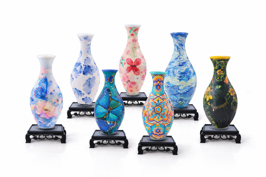 SLOOPYHLA 3D Puzzle Flower Vase – 160-Piece DIY Fun for Home & Office Decor Crafts Crafts