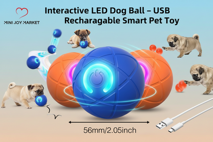 Shaky Ball Toy for Dogs, Vibrating Dog Ball, Shaky Ball Dog Toy, Automatic Moving Dog Toy Ball, Vibrating Ball for Dogs for Small, Medium, Large Dogs,Automatic Moving Dog Toy Ball For/Small/Medium/Large Dogs, USB Rechargeable