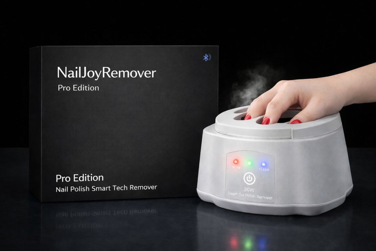 36W Steam Gel Nail Polish Remover Gel Polishing Remover Electric Nail Enhancement Tools Suitable for Nail Salons and Household