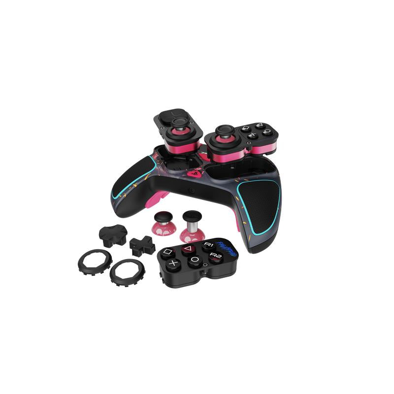 Victrix Pro BFG Wireless Controller TEKKEN 8 Rage Art for Playstation and PC - Standard Right Module, 6-Button Fight Pad Module, 4 Interchangeable Sticks, 3 Different D-Pads, and 4 Gates