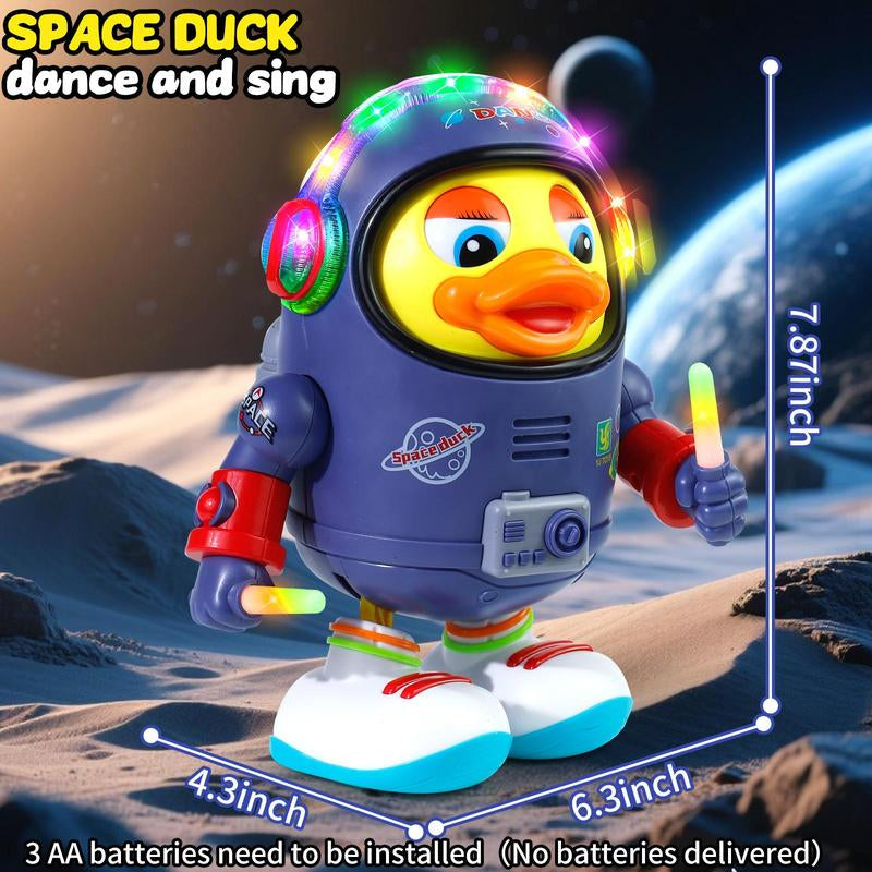 Delightful Dancing Space Duck Toy with Music & LED Lights – The Perfect Interactive Gift for Toddlers and Kids!