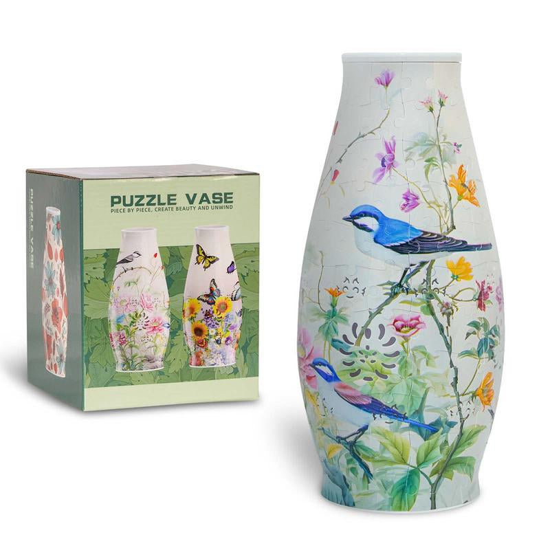 SLOOPYHLA 3D Puzzle Flower Vase – 160-Piece DIY Fun for Home & Office Decor Crafts Crafts