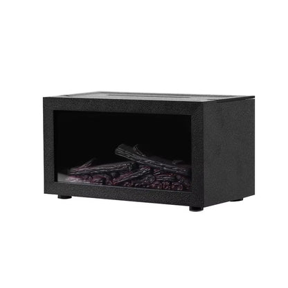 Fireplace Humidifier Aroma Flame Humidifier Fragrance Diffuser Aromatherapy Essential Oil Diffuser Fire Humidifier for Home Room