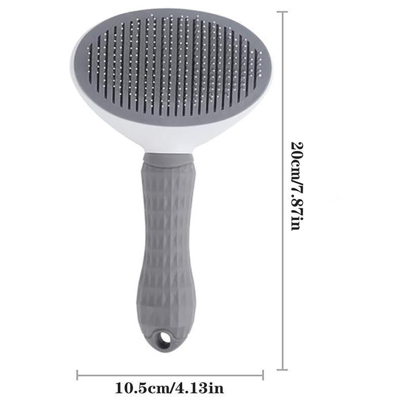 Pet Grooming Brush, Cat & Dog Hair Removal Massage Comb, Pet Grooming Tool for Removing Loose and Tangled Hairs, Pet Products, Valentine'S Day Gift