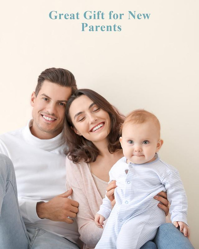 WUUK Baby Safety Monitor, 5.5 Inch Baby Monitor with 360 PTZ Color Display, 135° Wide Angle, Night Vision, 2K Baby Camera with App, One-Click to Talk