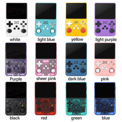 Black Friday Limited-Time Flash Saleblack Friday Limited-Time Flash Saler36S Retro Video Handheld Game Console Linux System 3.5 in IPS Screen Built in 3000Mah Battery 32G+64G TF Card Preinstalled Gamess