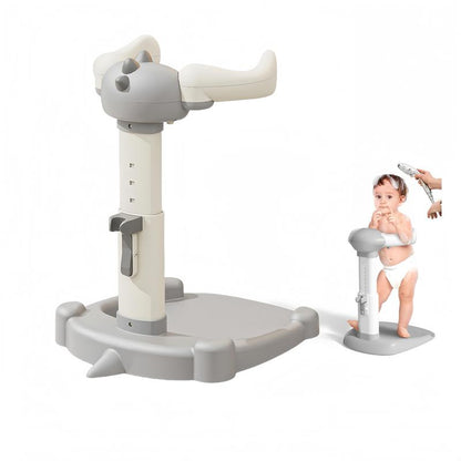 Baby Bathtub with Shower Stand Support | Anti-Pinch Soporte Para Bañera De Bebé, Adjustable Shower Tower & Anti-Slip for Toddler Standing up Themselves,Ideal Gift for Infants 8-36 Months, Find Your Jun #Dealsforyoudays