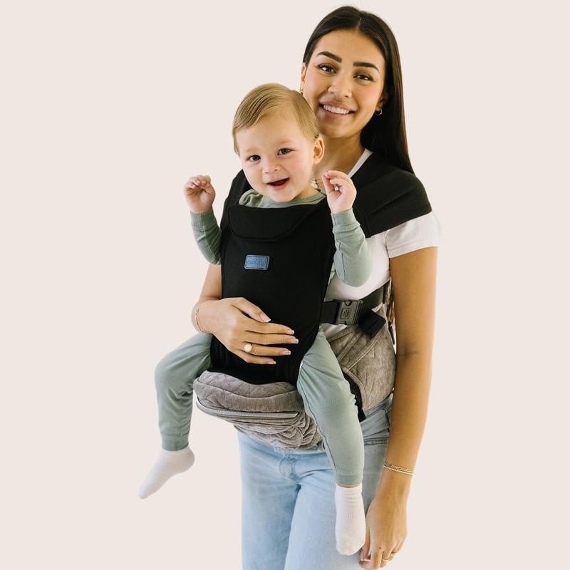 Experience Hands-Free Comfort with the Tushbaby Hip Seat Carrier for Babies and Toddlers up to 36 Months or 45 Pounds